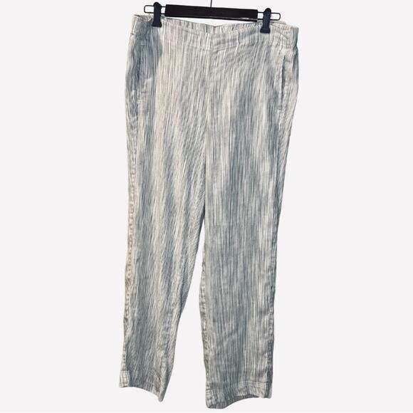 J. Jill Women's Stretch Linen Pants Size 12 - Picture 1 of 4
